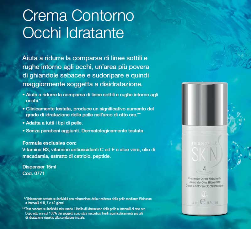 Crema contorno occhi idratante