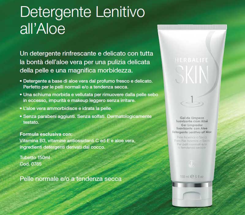 Detergente lenitivo Aloe Vera