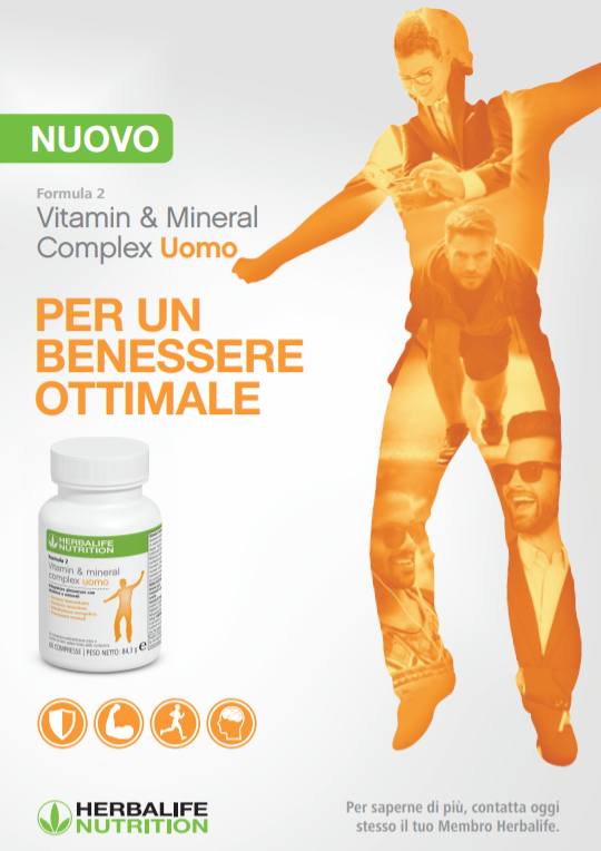 Formula 2 Uomo Multivitamine