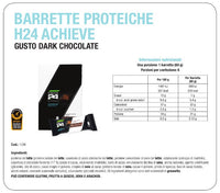 Thumbnail for Achieve Barrette proteiche H24 (Gusto Cioccolato Fondente)