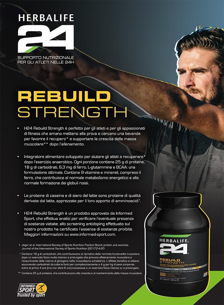 Rebuild Strenght H24 Proteine per il recupero 1000 gr